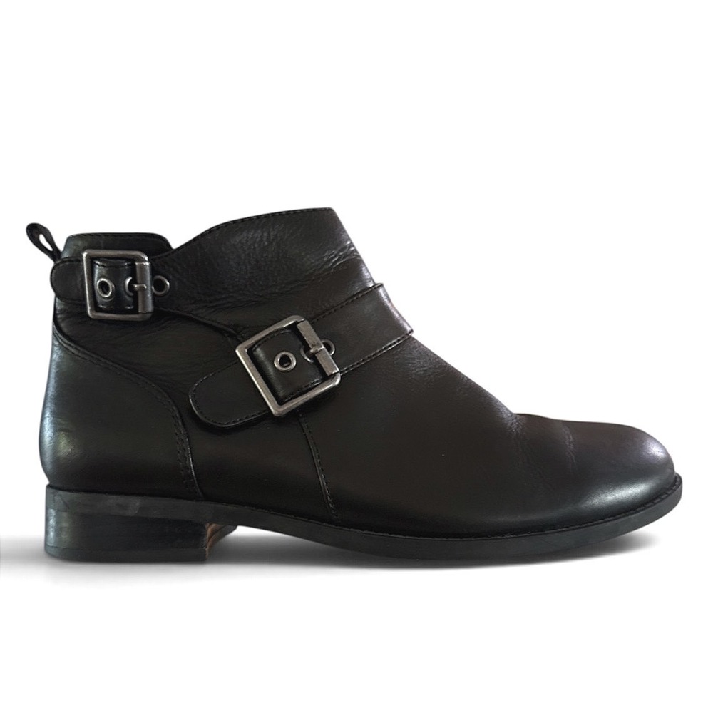 Vionic Leather Ankle Boots